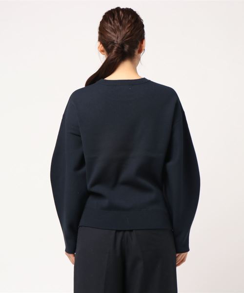 RIVE DROITE(リヴドロワ)の「バナナスリーブニット(ニット/セーター・レディース・ホワイト/ネイビー/グレー・FREE)」の4枚目の写真