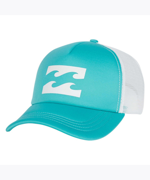 BILLABONG(ビラボン)の「BILLABONG レディース BILLABONG TRUCKER キャップ(キャップ・レディース・グレー/アクア/ブラック/ピンク・FREE)」の4枚目の写真