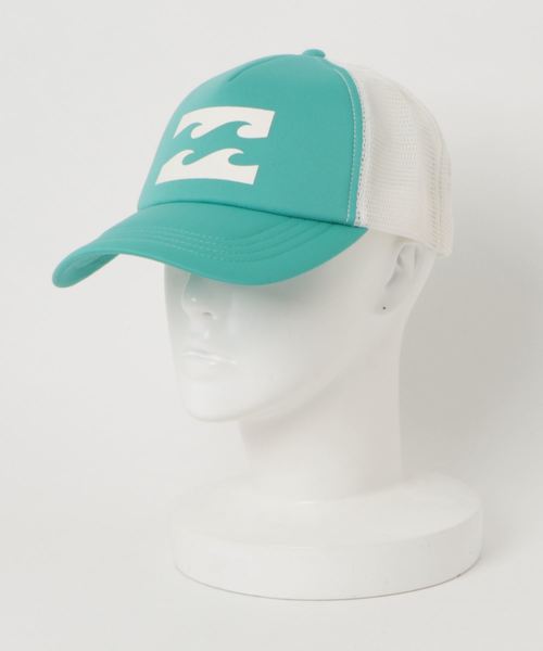 BILLABONG(ビラボン)の「BILLABONG レディース BILLABONG TRUCKER キャップ(キャップ・レディース・グレー/アクア/ブラック/ピンク・FREE)」の8枚目の写真