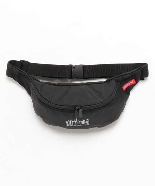 Manhattan Portage(マンハッタンポーテージ)の「CORDURA Lite Collection Brooklyn Bridge Waist Bag(ボディバッグ/ウエストポーチ・メンズ・ブラック/パープル/ネイビー/イエロー/ウッドランド/グレー/コーラル・X-SMALL)」の2枚目の写真
