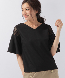 laboratory work | パネルレースプルオーバー(Tシャツ/カットソー)