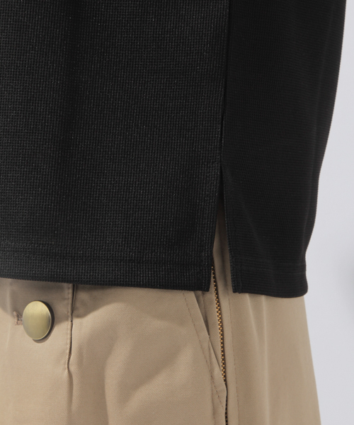 laboratory work（ラボラトリーワーク）の「パネルレースプルオーバー（Tシャツ/カットソー・レディース・ブラック/サックスブルー/アイボリー・MEDIUM）」の14枚目の写真