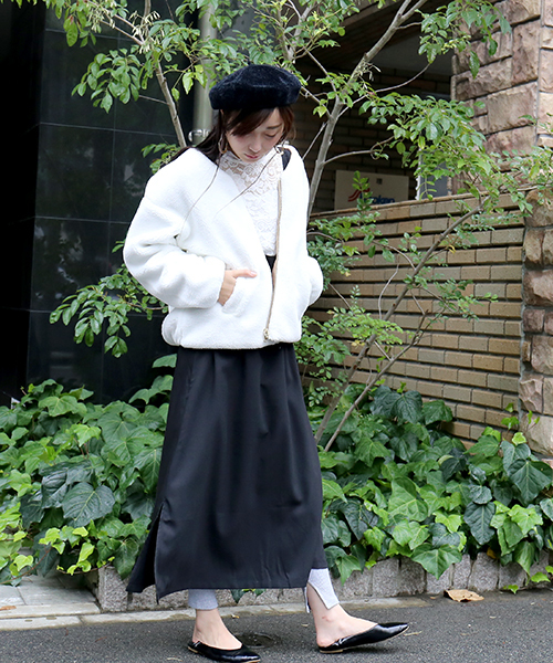 n'ee-ne（ネーネ）の「2wayカシュクール　ジャンパースカート（ジャンパースカート・レディース・チャコールグレー/ブラック・FREE）」の15枚目の写真