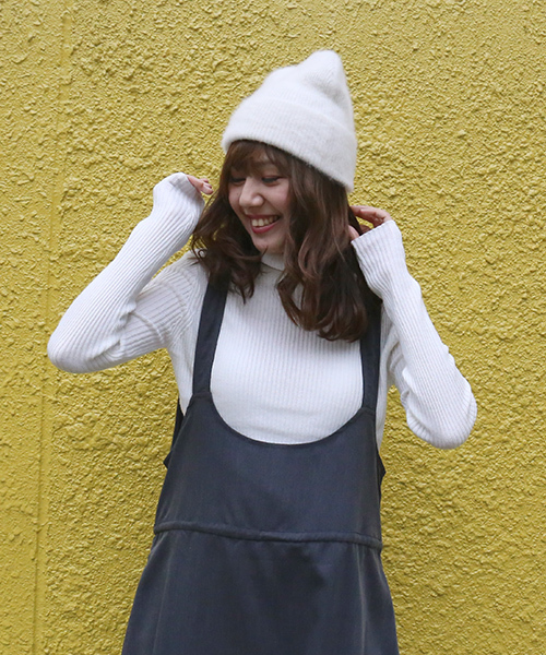 n'ee-ne（ネーネ）の「2wayカシュクール　ジャンパースカート（ジャンパースカート・レディース・チャコールグレー/ブラック・FREE）」の22枚目の写真