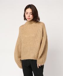 CASA FLINE | 手編みモヘアニットプルオーバー(ニット/セーター)