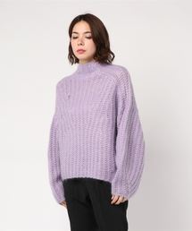 CASA FLINE | 手編みモヘアニットプルオーバー(ニット/セーター)