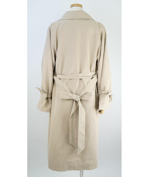 reca（レカ）の「キャンディスリーブ トレンチコート 2019S/S（トレンチコート・レディース・ベージュ/ブルー系その他/ピンク系その他・M/L）」の9枚目の写真