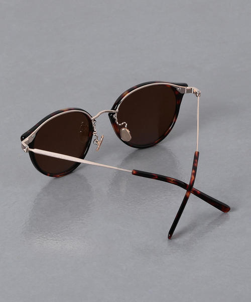 UNITED ARROWS（ユナイテッドアローズ）の「UWSC BOSTON メタルテンプル サングラス◆（サングラス・レディース・ダークブラウン/ブラック・FREE）」の11枚目の写真