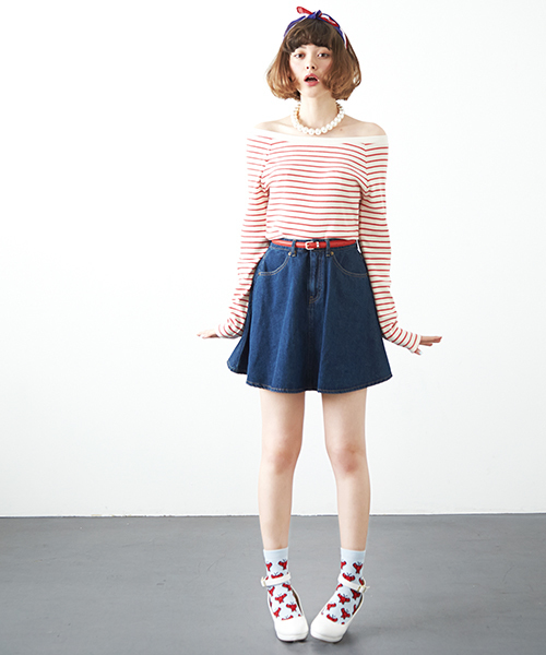 WEGO（ウィゴー）の「WEGO/ストラップパンプス（パンプス・レディース・ホワイト/ブラック/サックスブルー/パープル/レッド・23.5/24.5）」の15枚目の写真