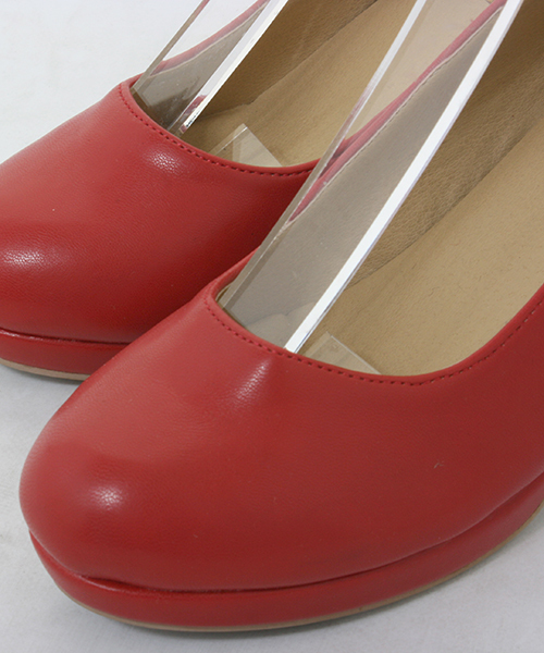 WEGO（ウィゴー）の「WEGO/ストラップパンプス（パンプス・レディース・ホワイト/ブラック/サックスブルー/パープル/レッド・23.5/24.5）」の6枚目の写真