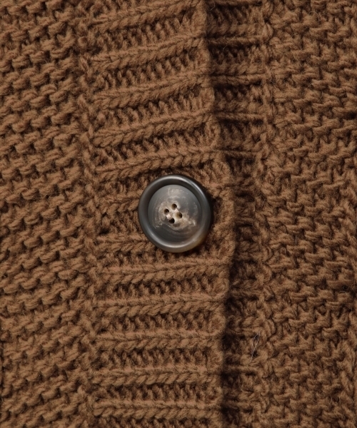 Heather(ヘザー)の「フトケーブルニットアウター 844391(その他アウター・レディース・ホワイト/ブラウン/ベージュ・FREE)」の15枚目の写真