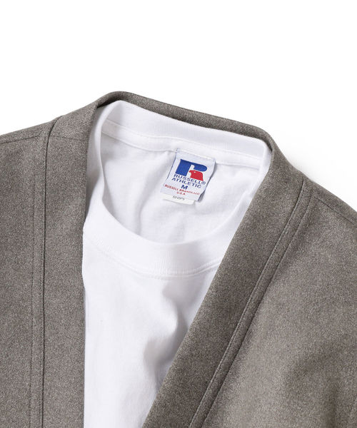 SHIPS(シップス)の「SU: マシュマロスエード ノーボタン カーディガン 19FW(カーディガン/ボレロ・メンズ・グレー/グリーン/ブラック/ベージュ・SMALL/MEDIUM/LARGE)」の18枚目の写真