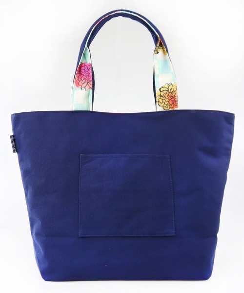 mis zapatos（ミス　サパト）の「着物トート（トートバッグ・レディース・ブラック/ネイビー/グレー/ブルー/ワイン・ONE SIZE）」の10枚目の写真