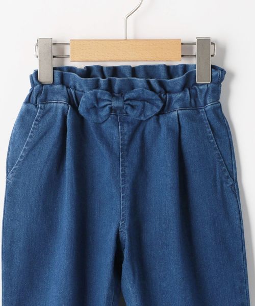 SHIPS（シップス）の「SHIPS KIDS:デニム タック パンツ(100～130cm)（デニムパンツ・キッズ・ネイビー・100/110/120/130）」の8枚目の写真