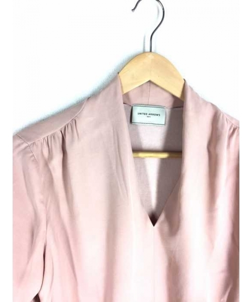 UNITED ARROWS ○UBCE エアリー Vネック 8分袖 ブラウス ◆ UNITED ARROWS ○UBCE エアリー Vネック 8分袖 ブラウス