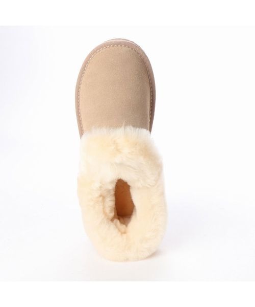 Fin（フィン）の「ムートンブーツ（本革）（ブーツ・レディース・ブラウン/ブラック/ベージュ・39/36/37/40/38）」の11枚目の写真