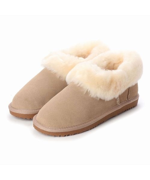 Fin（フィン）の「ムートンブーツ（本革）（ブーツ・レディース・ブラウン/ブラック/ベージュ・39/36/37/40/38）」の19枚目の写真