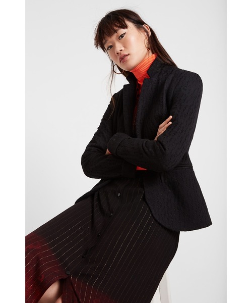 Desigual（デシグアル）の「ブレイザー BERNA（テーラードジャケット・レディース・ブラック・2L/3L/4L/S/L/M）」の8枚目の写真