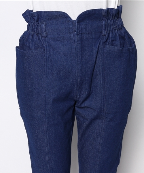 mystic（ミスティック）の「クロップドスキニーデニム（その他パンツ・レディース・ブルー/ネイビー・ﾌﾘ-）」の5枚目の写真