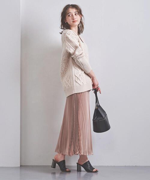 UNITED ARROWS（ユナイテッドアローズ）の「UWFM グリッター プリーツ