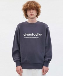 VIVASTUDIO | オリジナルロゴ クルーネックトレーナー/スウェット(スウェット)