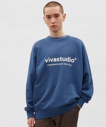 VIVASTUDIO | オリジナルロゴ クルーネックトレーナー/スウェット(スウェット)