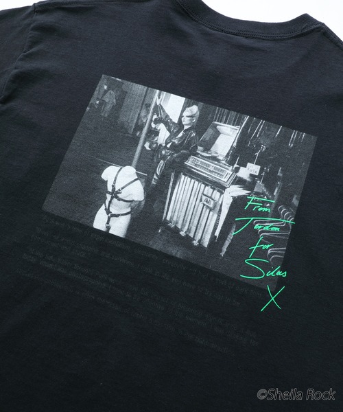 セール】SS TEE Sheila Rock x SILAS BACK PRINT（Tシャツ