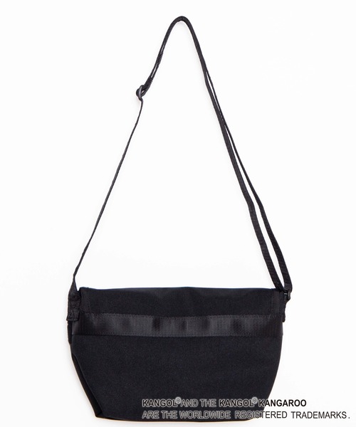 KANGOL（カンゴール）の「∴WEGO/KANGOL SPORT別注ロゴメッセンジャー（ショルダーバッグ・メンズ・ブラック・FREE）」の5枚目の写真