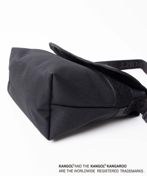 KANGOL（カンゴール）の「∴WEGO/KANGOL SPORT別注ロゴメッセンジャー（ショルダーバッグ・メンズ・ブラック・FREE）」の10枚目の写真