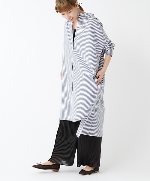 PUAL CE CIN（ピュアルセシン）の「ストライプシャツワンピース（ワンピース・レディース・その他1/その他2/その他3/その他4/その他5・FREE）」の13枚目の写真