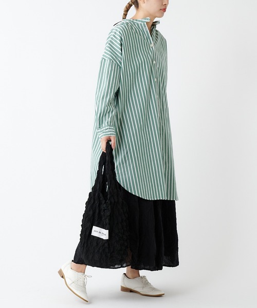 PUAL CE CIN（ピュアルセシン）の「ストライプシャツワンピース（ワンピース・レディース・その他1/その他2/その他3/その他4/その他5・FREE）」の21枚目の写真