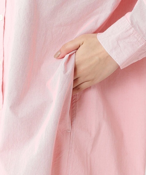 PUAL CE CIN（ピュアルセシン）の「ストライプシャツワンピース（ワンピース・レディース・その他1/その他2/その他3/その他4/その他5・FREE）」の9枚目の写真