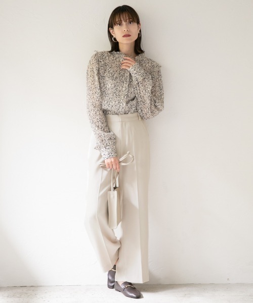 LOWRYS FARM（ローリーズファーム）の「カラーストレートパンツ  892045（その他パンツ・レディース・ホワイト/ライトブルー/ブラック/オレンジ/グリーン/ラベンダー/オレンジ系その他・MEDIUM/LARGE）」の14枚目の写真