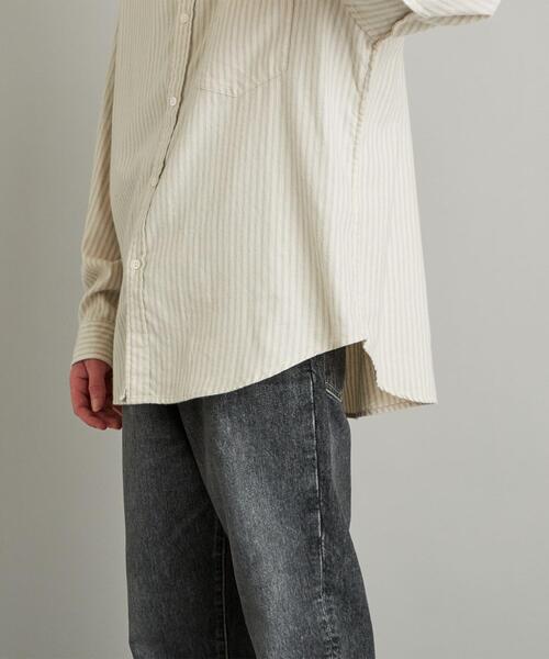 【美品】Steven Alan/BTR NEL バンドカラーシャツ-LOOSE Steven Alan（スティーブンアラン）の「＜Steven Alan＞ BTR NEL