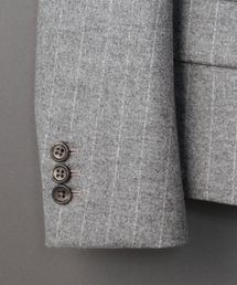 6 (ROKU)STRIPE DOUBLE 4B JACKET ジャケット 36 BEAUTY&YOUTH UNITED ARROWS（ビューティーアンドユース