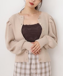 one after another NICE CLAUP | 前後２Wayニットカーディガン(ニット/セーター)