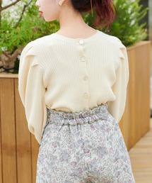 one after another NICE CLAUP | 前後２Wayニットカーディガン(ニット/セーター)