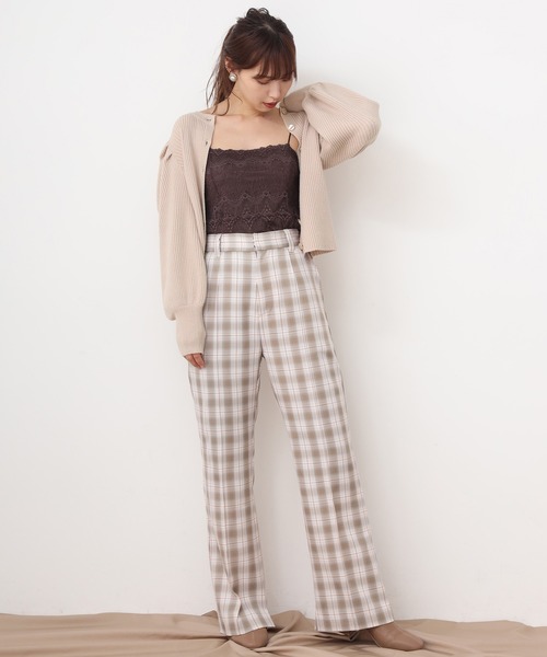 one after another NICE CLAUP（ワンアフターアナザーナイスクラップ）の「前後２Wayニットカーディガン（ニット/セーター・レディース・ベージュ/ブラウン/オレンジ/アイボリー・FREE）」の19枚目の写真