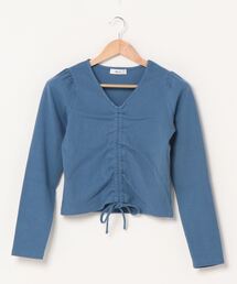 WEGO | WEGO/フロントドロストリブTシャツ(Tシャツ/カットソー)