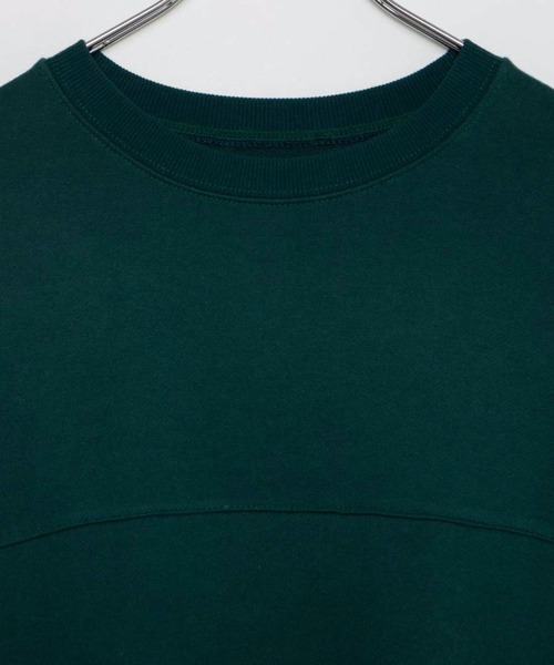 DING（ディング）の「DING/サイドジップフェイクレイヤードスウェット（スウェット・レディース・ブラック/グレー/グリーン・FREE）」の8枚目の写真