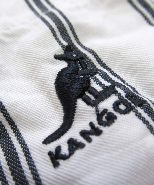 KANGOL(カンゴール)の「KANGOL/カンゴール 綿ツイル レギュラーカラーシャツ/大きいサイズ(シャツ/ブラウス・メンズ・ベージュ/ネイビー/ホワイト系その他/ブラウン系その他/ワイン/ブルー系その他/ホワイト/ブラック・2L/3L/5L/4L)」の16枚目の写真