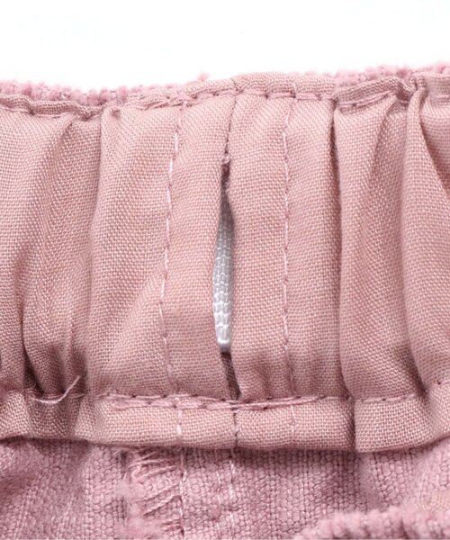 apres les cours（アプレレクール）の「/ポケットフリルショートパンツ（その他パンツ・キッズ・キャメル/ピンク/パープル/サックスブルー・100/110/120/140/90/130/80）」の7枚目の写真