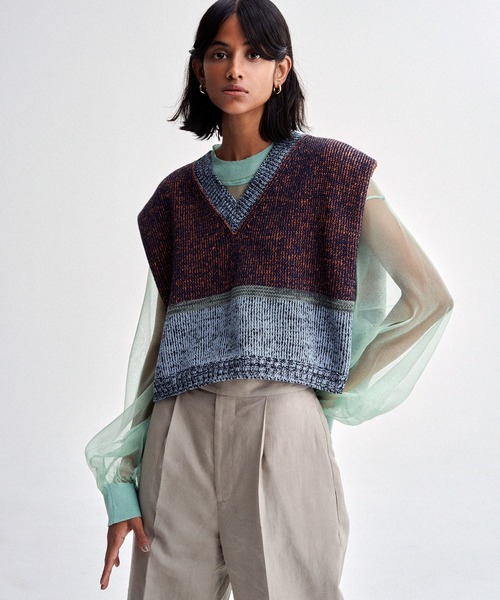 Janesmith ジェーンスミス　 ニットベスト JANESMITH（ジェーンスミス）の「JANESMITH ジェーンスミス / V NECK
