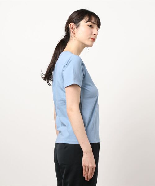 SOMETHING(サムシング)の「【SOMETHING】PHOTO PRINT T-SHIRT HS(Tシャツ/カットソー・レディース・ホワイト/ブルー/ベージュ・FREE)」の4枚目の写真
