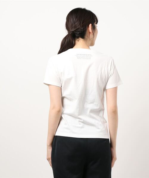 SOMETHING(サムシング)の「【SOMETHING】PHOTO PRINT T-SHIRT HS(Tシャツ/カットソー・レディース・ホワイト/ブルー/ベージュ・FREE)」の7枚目の写真