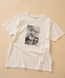 【SOMETHING】PHOTO PRINT T-SHIRT HS