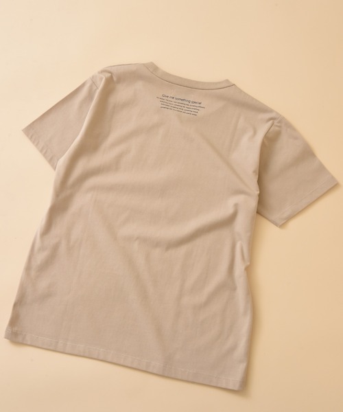 SOMETHING(サムシング)の「【SOMETHING】PHOTO PRINT T-SHIRT HS(Tシャツ/カットソー・レディース・ホワイト/ブルー/ベージュ・FREE)」の13枚目の写真