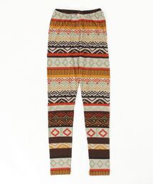【Healthknit】幾何学プリント レギンス 3005