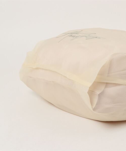 Ameri(アメリ)の「AMERI TWIN FABRIC ECO BAG(エコバッグ/サブバッグ・レディース・アイボリー/ブラック・FREE)」の13枚目の写真