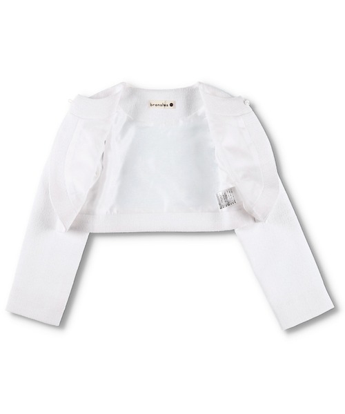 BRANSHES（ブランシェス）の「【キメ服】ブークレージャケット（スーツジャケット・キッズ・オフホワイト/ネイビー・110cm/120cm/130cm/100cm）」の19枚目の写真